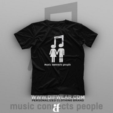 تیشرت Music Connects People #1