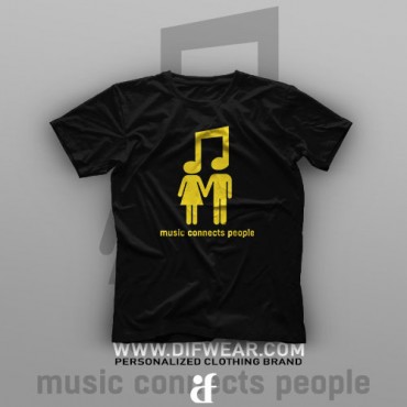 تیشرت Music Connects People #1