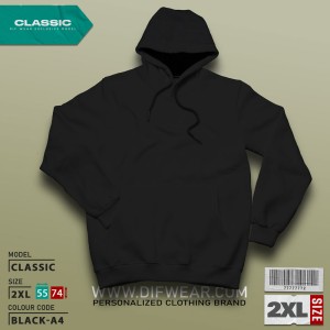 هودی طرح انتخابی Classic Black (XXL)
