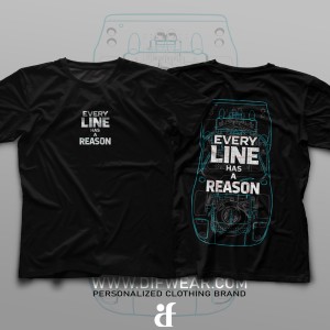 تیشرت Every Line Has a Reason