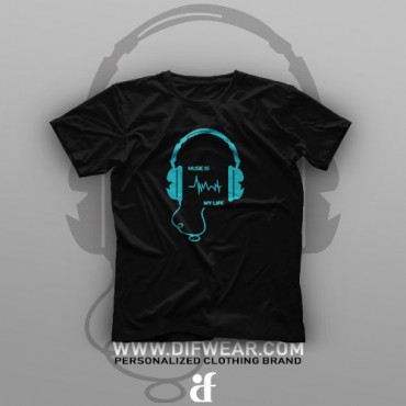 تیشرت Music is My Life #1