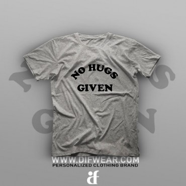 تیشرت No Hugs #4
