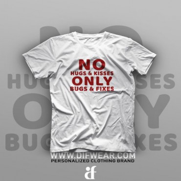 تیشرت No Hugs #XX