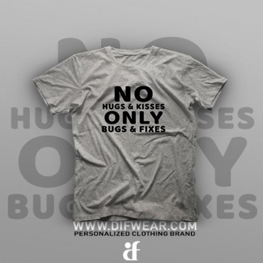 تیشرت No Hugs #XX