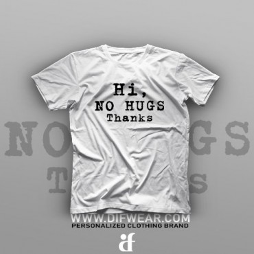 تیشرت No Hugs #XX