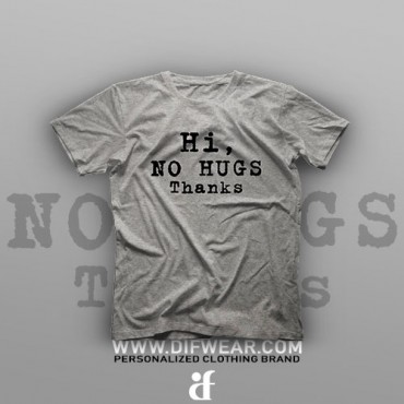 تیشرت No Hugs #XX