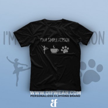 تیشرت I Am A Simple Person #1