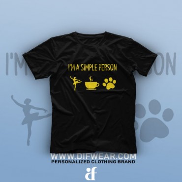تیشرت I Am A Simple Person #1