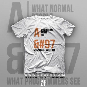 تیشرت Programming: What Programmers See #9