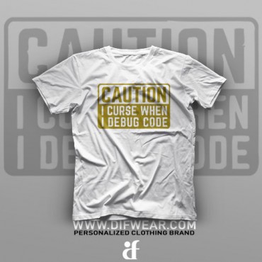 تیشرت Programming: Caution #8