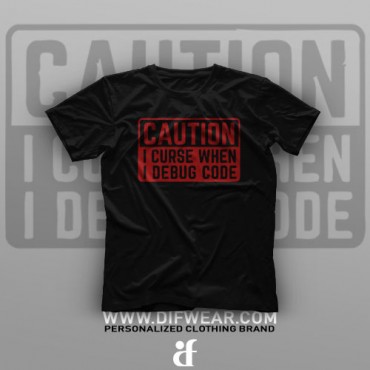 تیشرت Programming: Caution #8