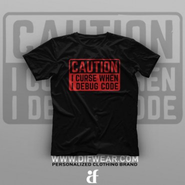 تیشرت Programming: Caution #8
