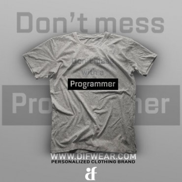 تیشرت Programming: Don't Mess With a Programmer #7