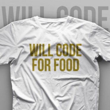 تیشرت Programming: Will Code For Food #5