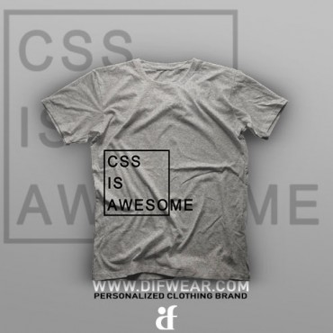 تیشرت Programming: CSS is Awesome #3