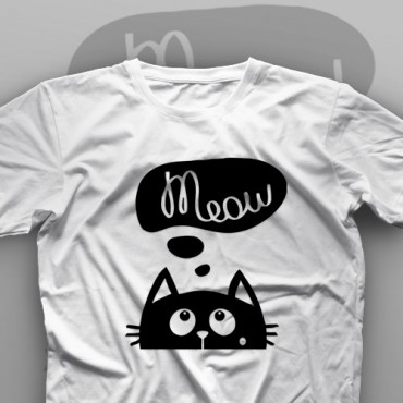 تیشرت Cat: Meow #5