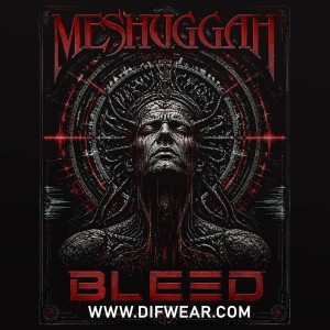 تیشرت Meshuggah-Bleed