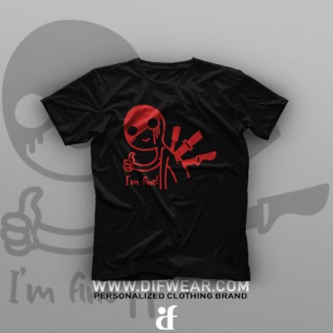 تیشرت I'm Fine #6