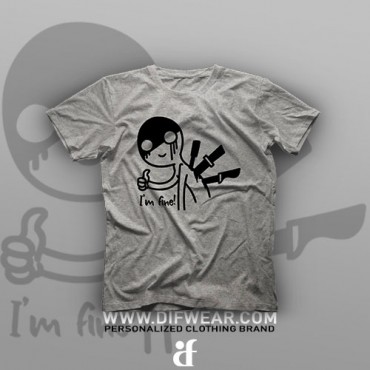 تیشرت I'm Fine #6