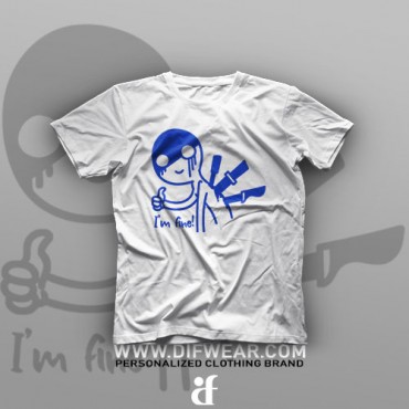 تیشرت I'm Fine #6
