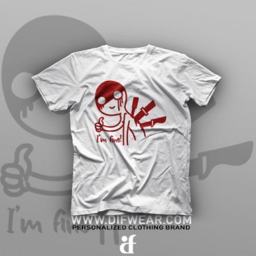 تیشرت I'm Fine #6