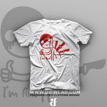 تیشرت I'm Fine #6