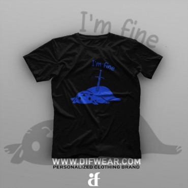 تیشرت I'm Fine #9