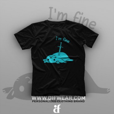تیشرت I'm Fine #9