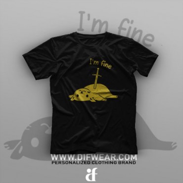تیشرت I'm Fine #9