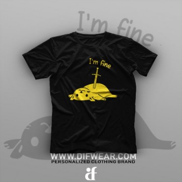 تیشرت I'm Fine #9