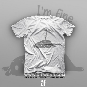 تیشرت I'm Fine #9
