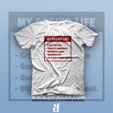 تیشرت My Coding Life