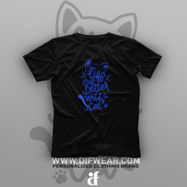 تیشرت Life With Cats