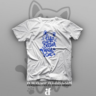 تیشرت Life With Cats