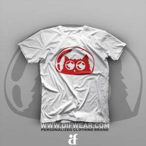 تیشرت Astronaut Cat