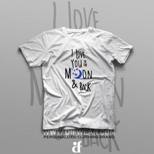 تیشرت I Love You To The Moon & Back