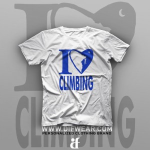 تیشرت I Love Climbing #1
