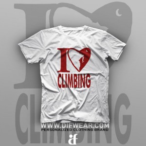 تیشرت I Love Climbing #1