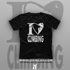 تیشرت I Love Climbing #1