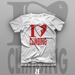 تیشرت I Love Climbing #1