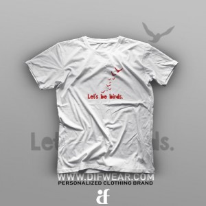 تیشرت Let's Be Birds