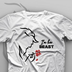 تیشرت Couple: Beauty and the Beast‎ #A