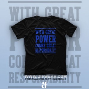 تیشرت With Great Power
