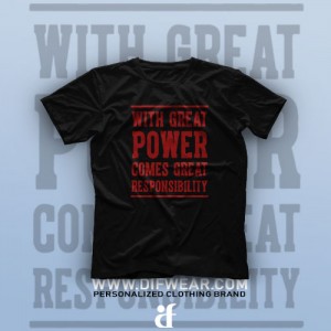 تیشرت With Great Power