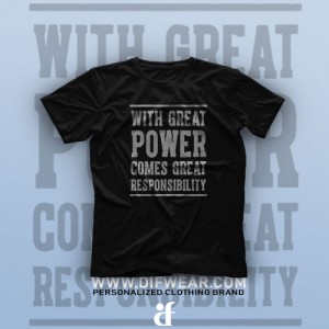 تیشرت With Great Power
