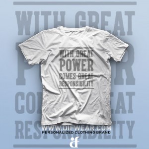 تیشرت With Great Power