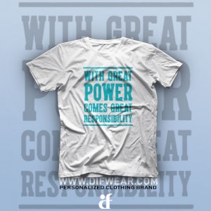 تیشرت With Great Power