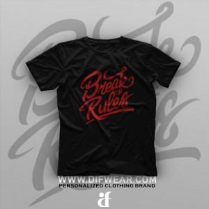 تیشرت Break The Rules