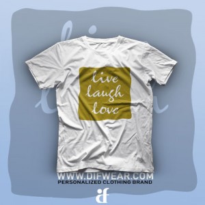تیشرت Live, Laugh, Love