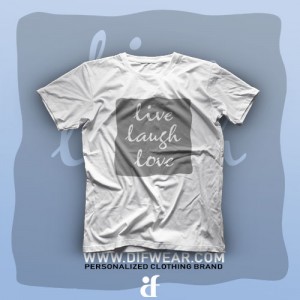 تیشرت Live, Laugh, Love